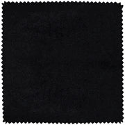 Soft Plush Fabric - Midnight Black